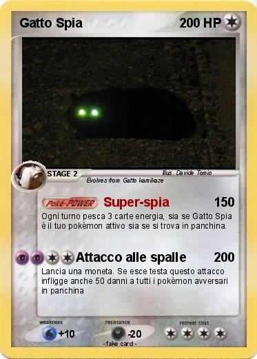 Pokemon Gatto Spia