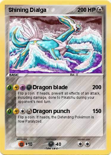 Pokemon Shining Dialga
