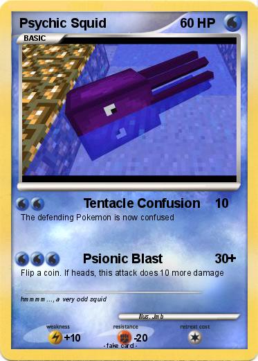 Pokemon Psychic Squid