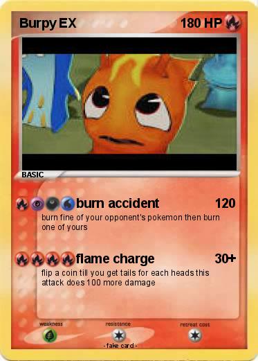 Pokemon Burpy EX