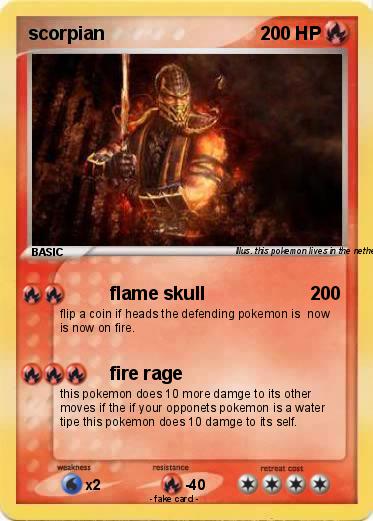 Pokemon scorpian