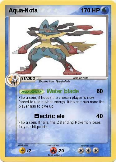 Pokemon Aqua-Nota