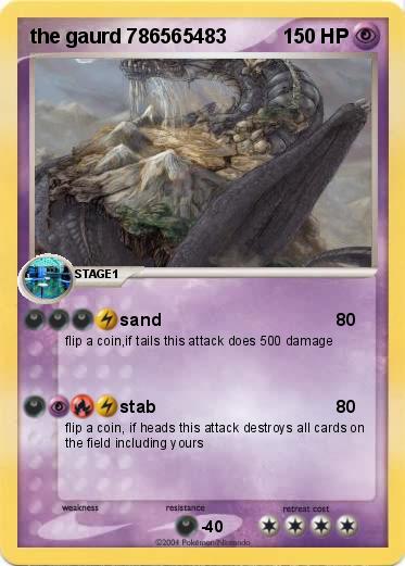 Pokemon the gaurd 786565483