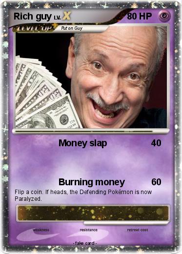 Pokemon Rich guy