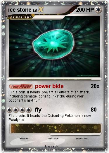 Pokemon ice stone