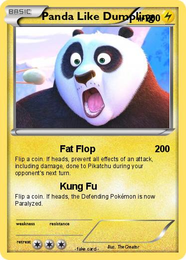 Pokemon Panda Like Dumpling