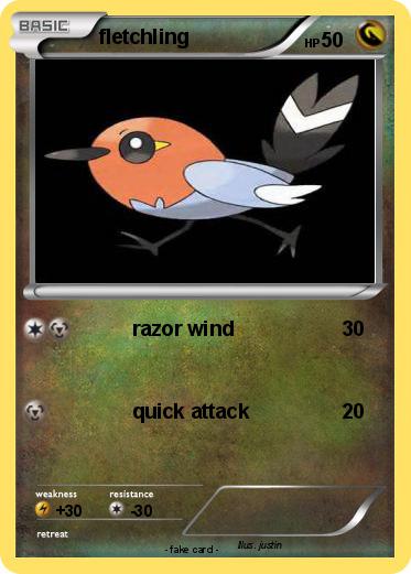 Pokemon fletchling