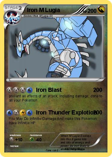 Pokemon Iron M Lugia