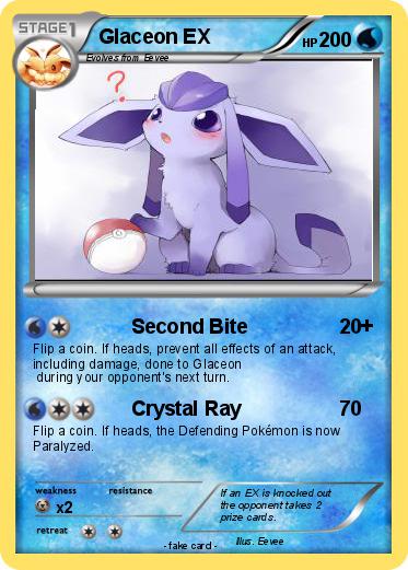Pokemon Glaceon EX