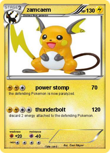 Pokemon zamcaem