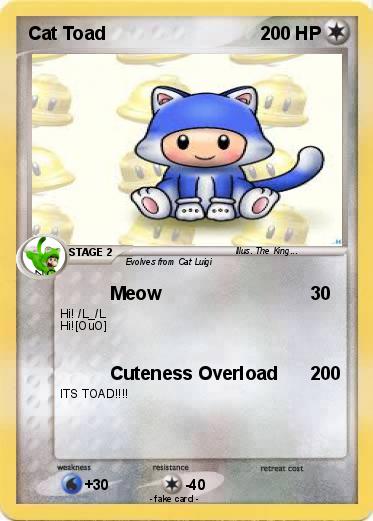 Pokemon Cat Toad