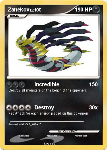 Pokemon Zanekov
