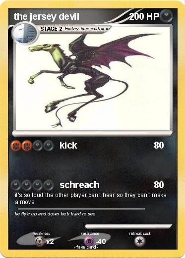 Pokemon the jersey devil