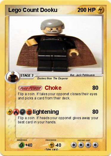 Pokemon Lego Count Dooku