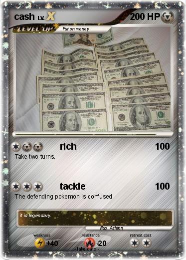 Pokemon cash