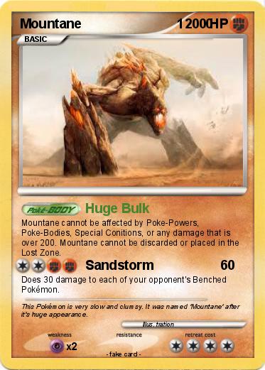 Pokemon Mountane                          1      0