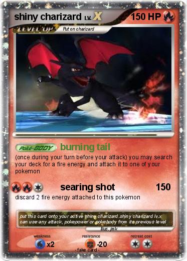 Pokemon shiny charizard