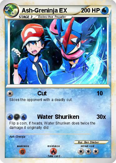 Pokemon Ash-Greninja EX