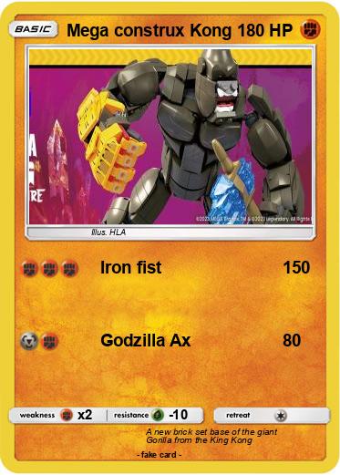 Pokemon Mega construx Kong
