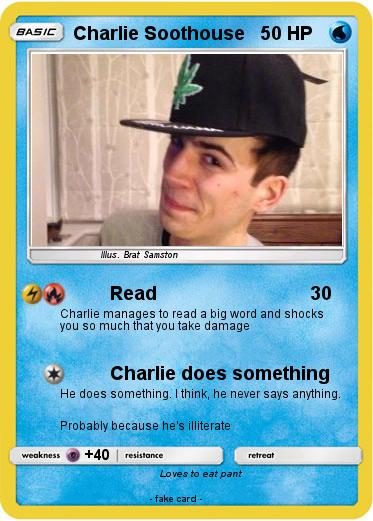 Pokemon Charlie Soothouse