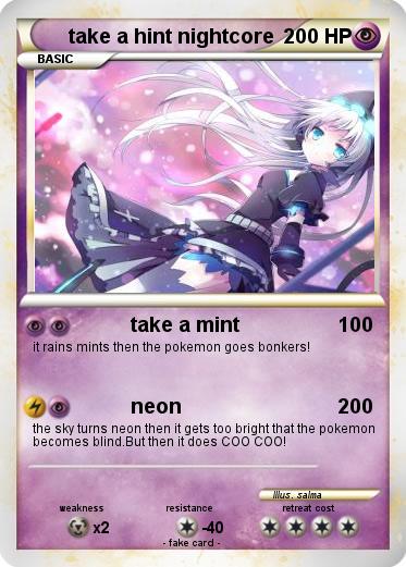 Pokemon take a hint nightcore