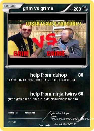 Pokemon grim vs grime