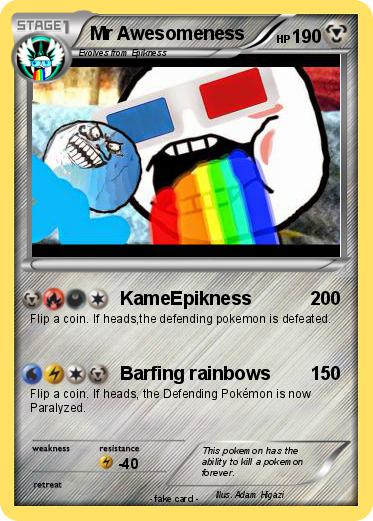 Pokemon Mr Awesomeness