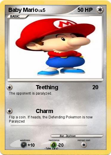 Pokemon Baby Mario