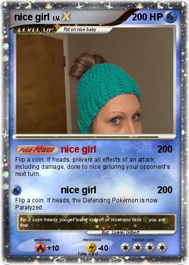 Pokemon nice girl