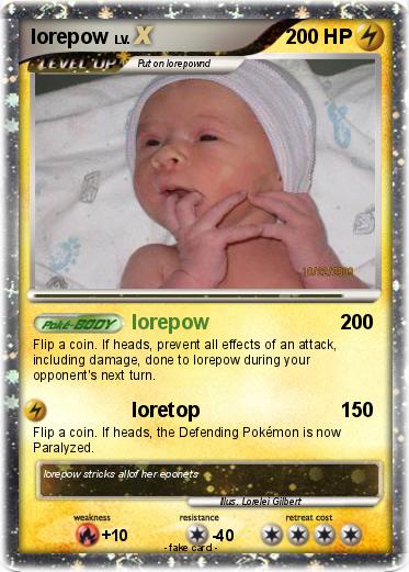 Pokemon lorepow