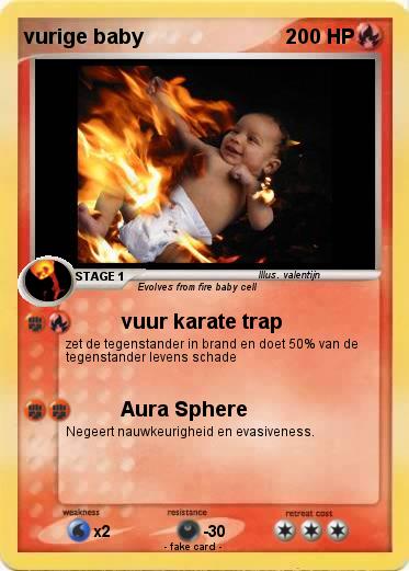 Pokemon vurige baby