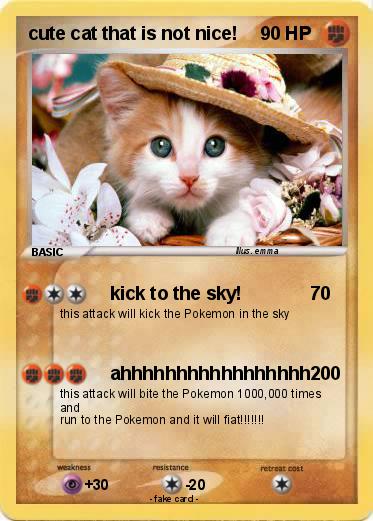 Pokemon cute cat that is not nice!