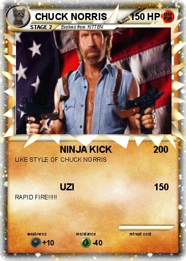 Pokemon CHUCK NORRIS
