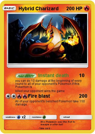Pokemon Hybrid Charizard