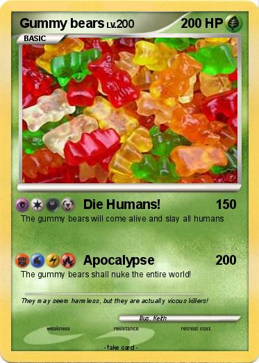 Pokemon Gummy bears