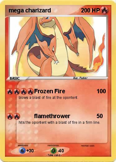 Pokemon mega charizard