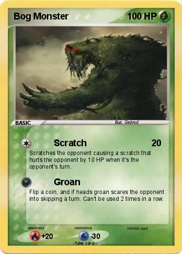 Pokemon Bog Monster