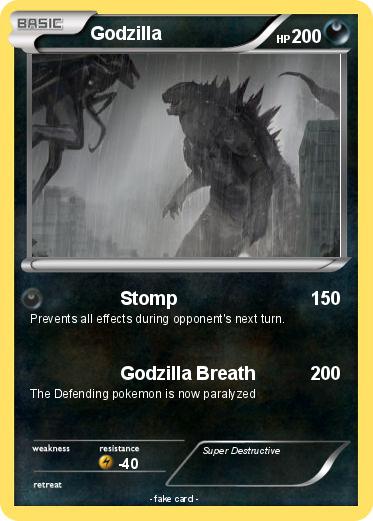 Pokemon Godzilla