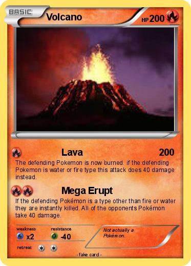 Pokemon Volcano