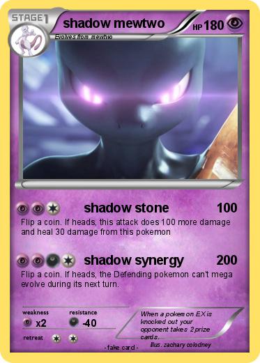 Pokemon shadow mewtwo