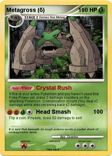 Pokemon Metagross (δ)