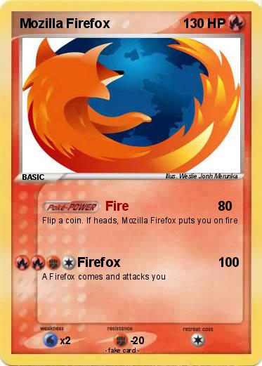 Pokemon Mozilla Firefox