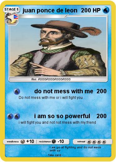 Pokemon juan ponce de leon