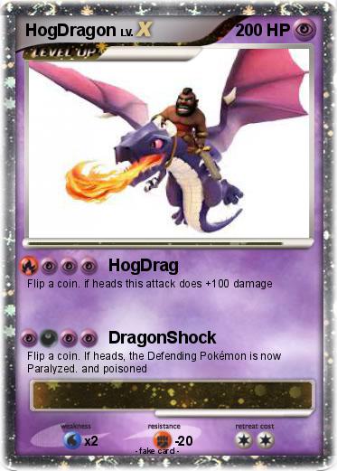 Pokemon HogDragon