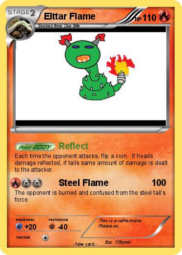 Pokemon Elttar Flame
