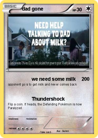 Pokemon dad gone