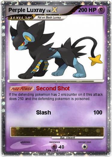 Pokemon Perple Luxray