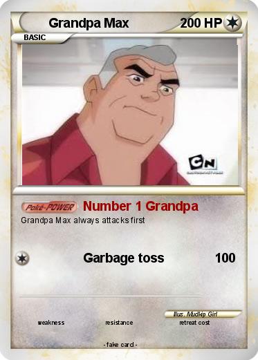 Pokemon Grandpa Max