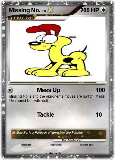 Pokemon Missing No.