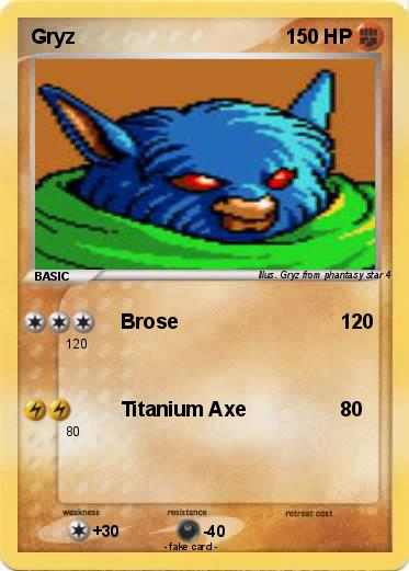 Pokemon Gryz